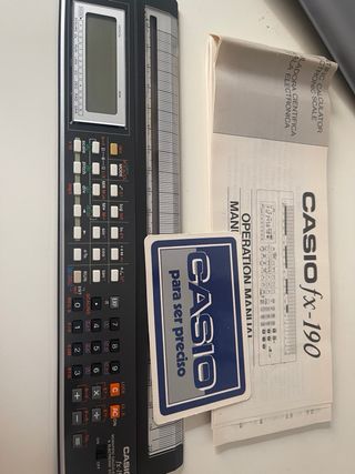 Calculadora Casio fx-190 Científica Escala