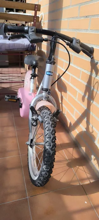 Bici niña rosa