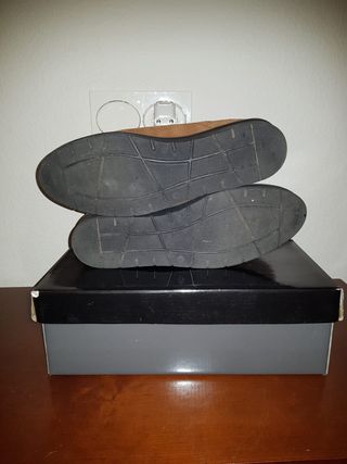 Zapatos de piel marrón mujer talla 38