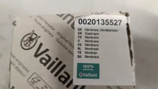 Cuerpo de agua Vaillant y membrana para calentador