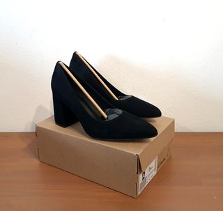 Decolletè Clarks Pelle Nere EU42 UK8