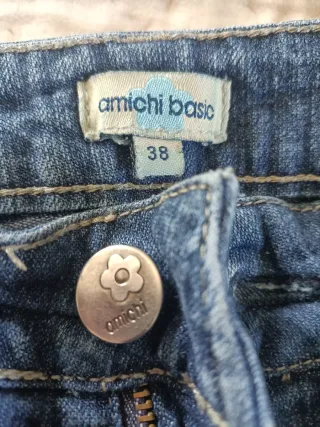 Pantalón Amichi Jeans Azul Talla M