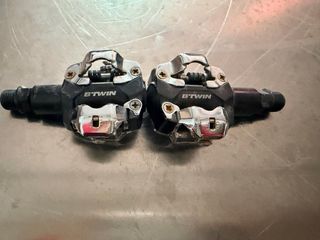 Par Pedales automáticos  B'Twin 520 Montaña