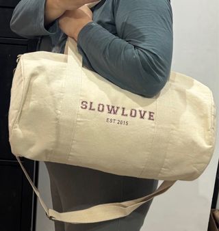 Bolsa deportiva Slowlove beige