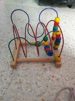 Juego, de mesa de madera IKEA