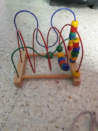 Juego, de mesa de madera IKEA