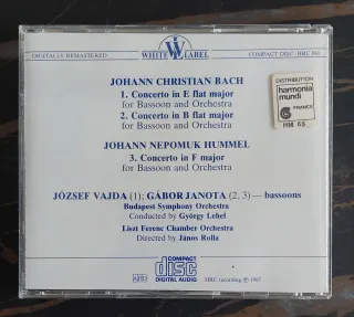 Conciertos para fagot: Bach, Hummel