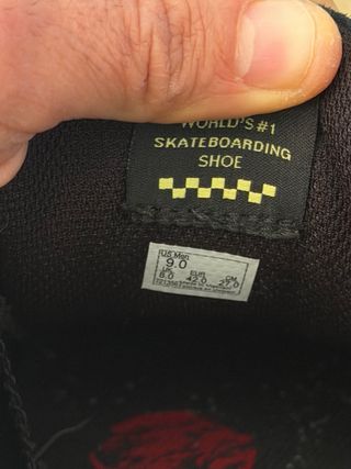 Vans Zahba Zion Talla 42 (US9) 27CM