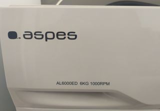 Lavadora ASPES AL6000ED 6KG 1000RPM