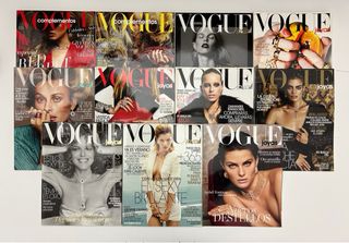 Lote de 11 revistas Vogue Joyas y Complementos