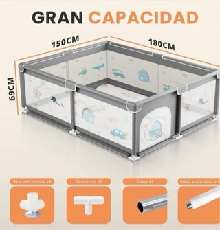 Parque infantil aluminio y espuma,  Bañera de bebe