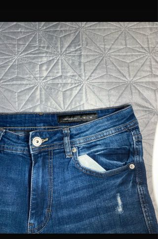 Vaqueros Lefties Azules Desgastados