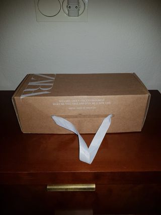 Mocasines Zara Piel Mujer Talla 39