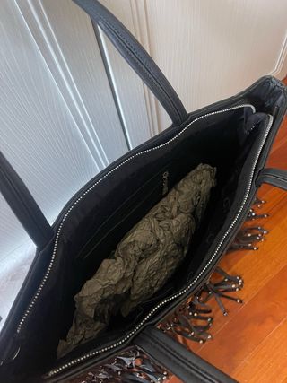 Borsa La Carrie Nera con Frange