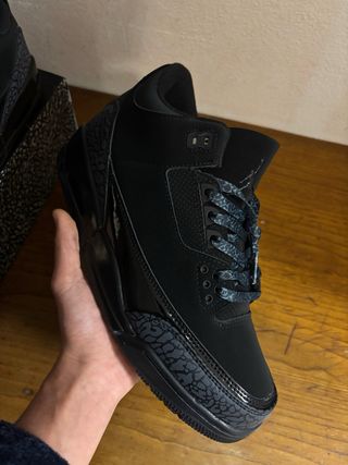 Air Jordan 3 – Black – Taglia 43