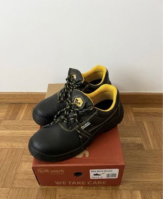 Zapatos de Seguridad Bee Work T41 Negras/Amarillas