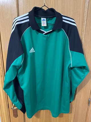 Camiseta Adidas Climalite 90s Verde Negra