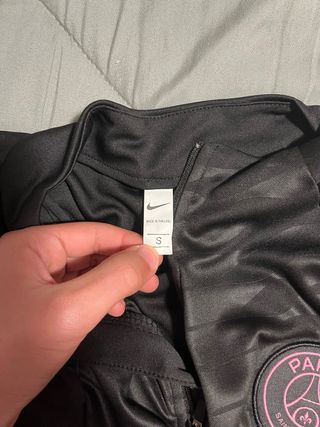 Sudadera PSG Nike Negra y Rosa
