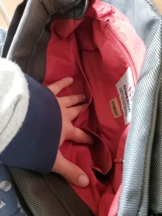 Bolso Superga Gris Mediano