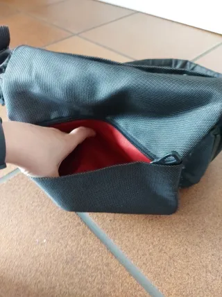 Bolso Superga Gris Mediano