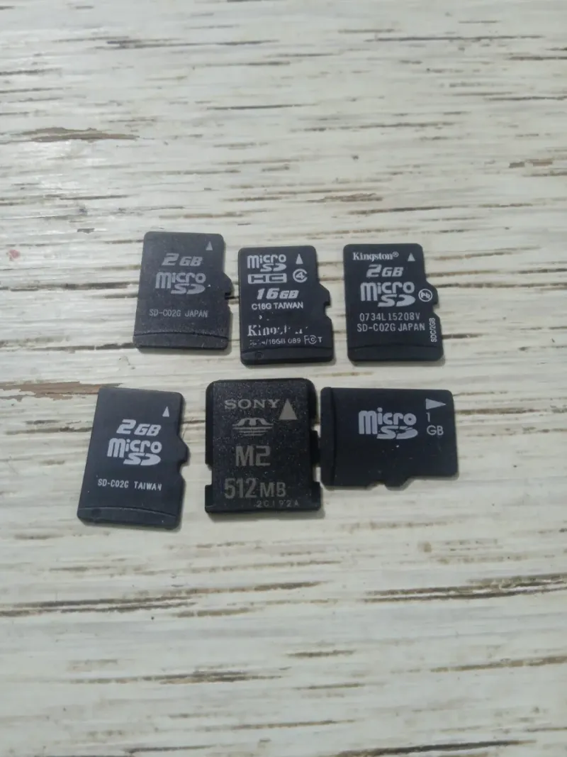 Lote Tarjetas Micro SD Kingston y Sony afbeelding 2