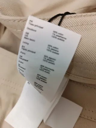 Pantalón cargo Claudie Pierlot beige