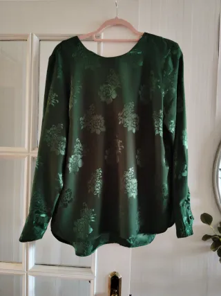 Camisa verde Y.A.S. floral