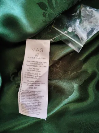 Blusa verde Y.A.S. floral