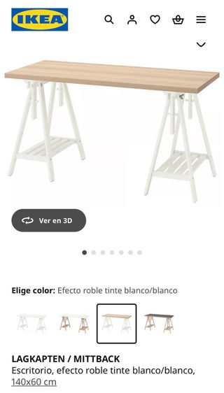MESA DE ESCRITORIO “LAGKAPTEN” IKEA