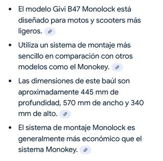 Maleta Givi Kymco AK Negra