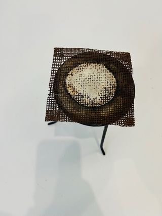 Soporte de laboratorio antiguo