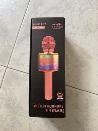 Micrófono KTV Inalámbrico WS-858L