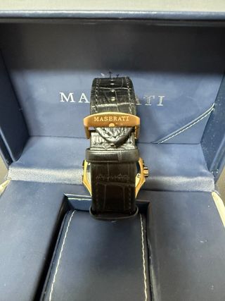 Reloj Maserati Potenza Hombre Negro/Dorado