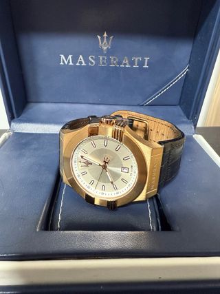 Reloj Maserati Potenza Hombre Negro/Dorado