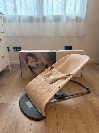 Hamaca BabyBjörn funda transpirable Rosa Perlado