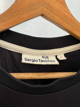 Sergio Tacchini Camiseta Negra Talla S