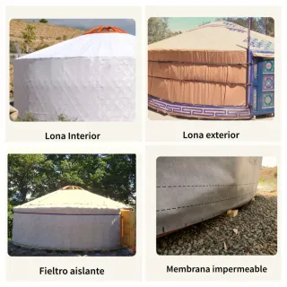 Yurta original de Mongolia