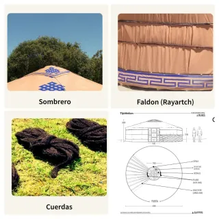 Yurta original de Mongolia