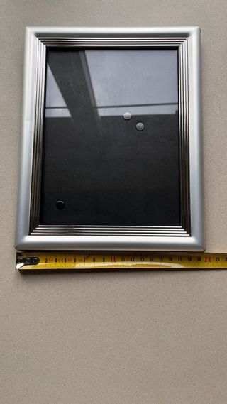 Cornice portafoto argentato silver