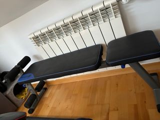 Kit Mancuernas Pesas Ajustables y banco abdominale