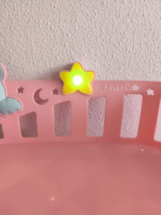 Cuna Nenuco con música y luz