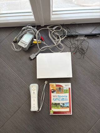 Nintendo Wii con accessori