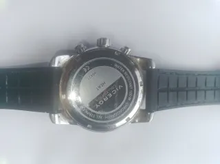 Reloj Viceroy Cronógrafo Negro y Plateado