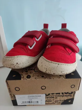 Zapatos Aldaia Rocker Tejano Rojo T30 Zapato Feroz