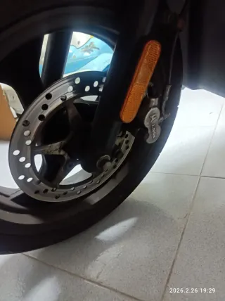 Moto Eléctrica Scooter Negra