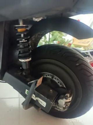 Moto Eléctrica Scooter Negra