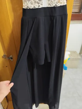Tuta elegante a pantaloncino donna pizzo