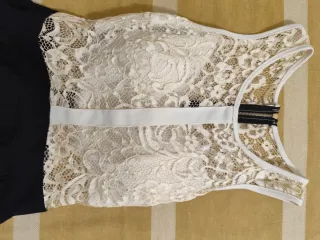 Tuta elegante a pantaloncino donna pizzo