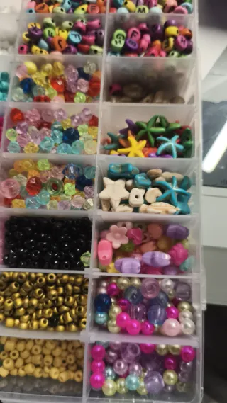 Abalorios para hacer joyas