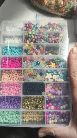 Abalorios para hacer joyas